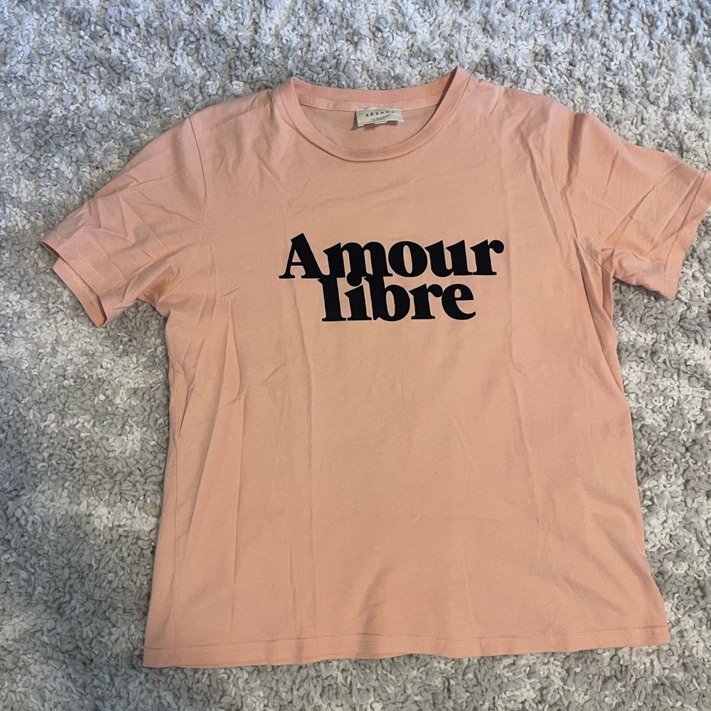 Sezane Pink T-Shirt